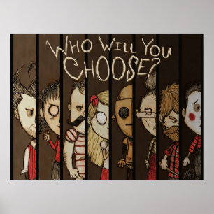 Dont Starve Who Will You Choose Poster