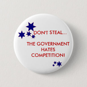 Don't Steal! 6 Cm Round Badge