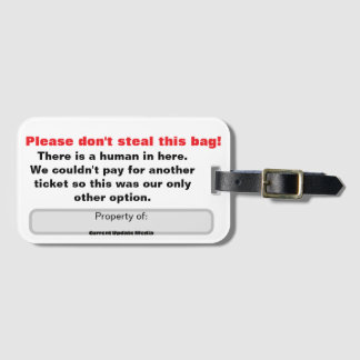 'Dont Steal This' Bag Tag