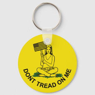 Dont Stomp On My Head Key Ring