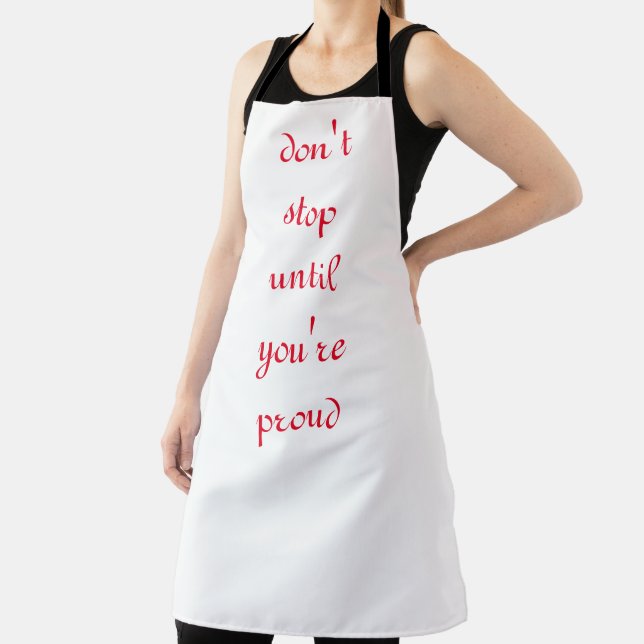 don't stop apron (Insitu)