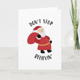 Don't Stop Believin Card