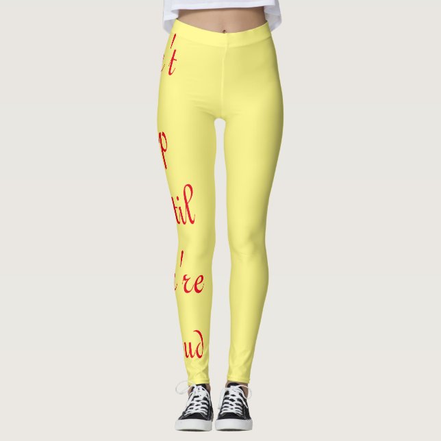 don't stop leggings (Front)