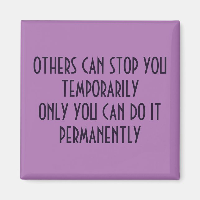 DON'T STOP MAGNET (Front)