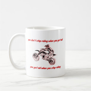 Don't Stop Riding Dirt Bike Motocross Mug