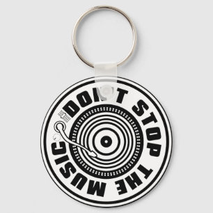 DON'T STOP THE MUSIC KEY RING