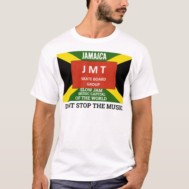DONT STOP THE MUSIC Men's Basic T-Shirt (Front)