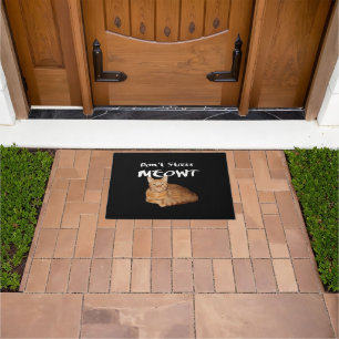 Don't Stress Meowt - Orange Cat Stress Me Out Doormat