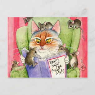 Don't swat the small stuff postcard