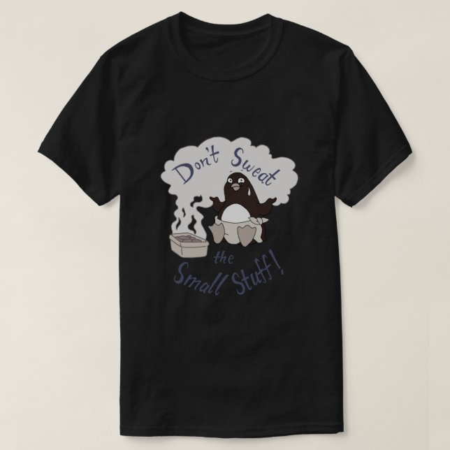 DON'T SWEAT THE SMALL STUFF - American Dad Classic T-Shirt (Design Front)