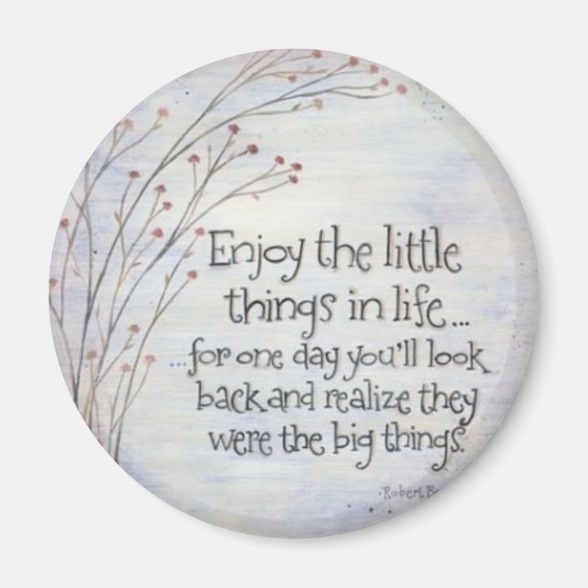 Don't Sweat The Small Stuff Magnet (Front)