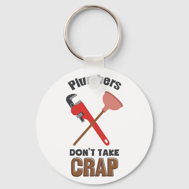 Dont Take Crap Key Ring (Front)