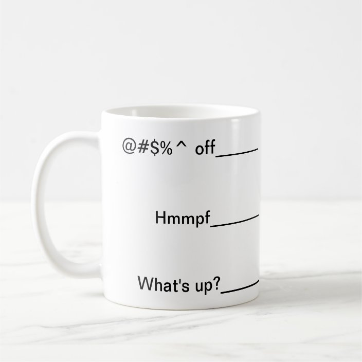 Don't talk to me before coffee coffee mug | Zazzle.co.uk