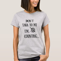 Don't talk to me I'm counting funny crochet