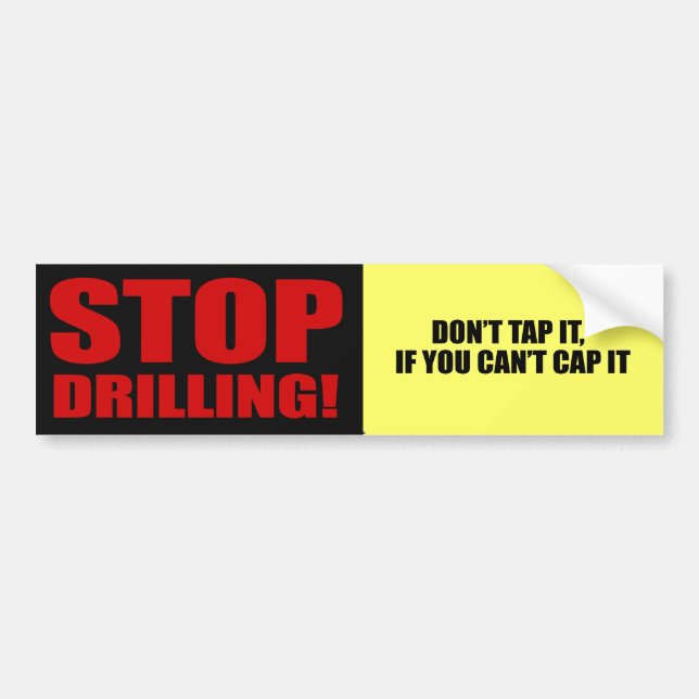 DON'T TAP IT IF YOU CAN'T CAP IT BUMPER STICKER (Front)
