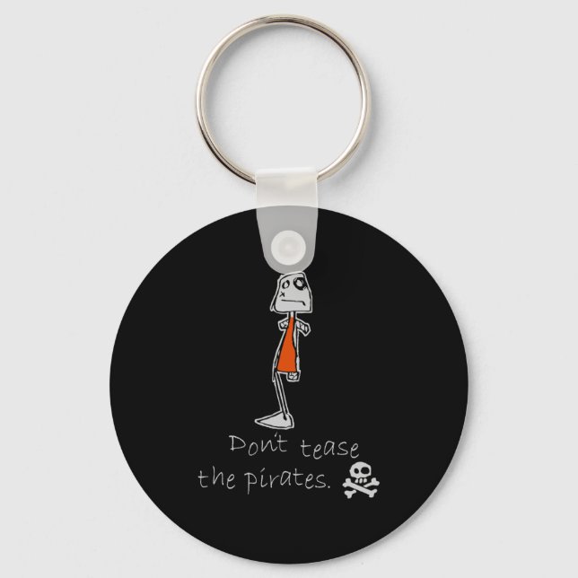 Dont Tease The Rates  Key Ring (Front)