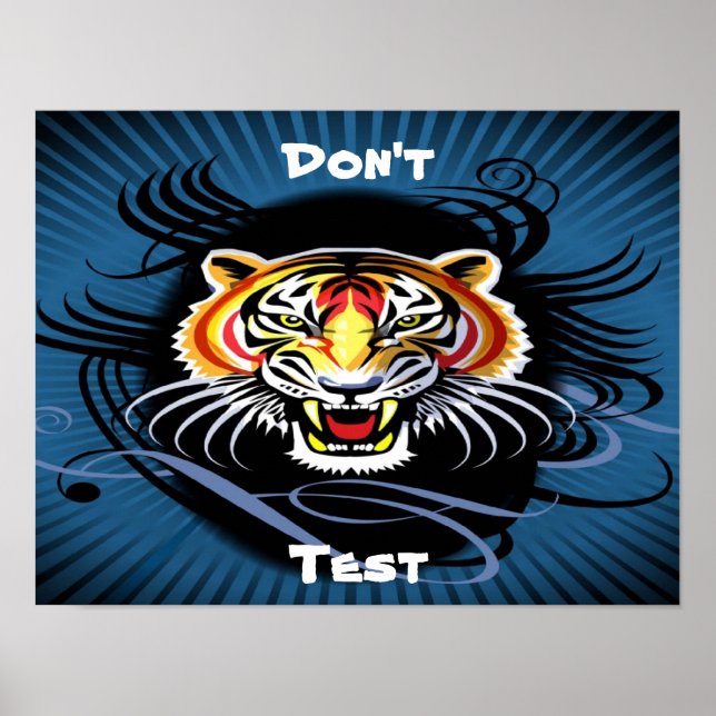 Don't test posters (Front)