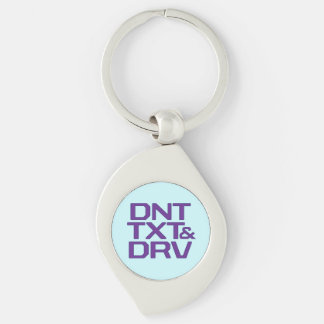 Dont Text and Drive Key Ring