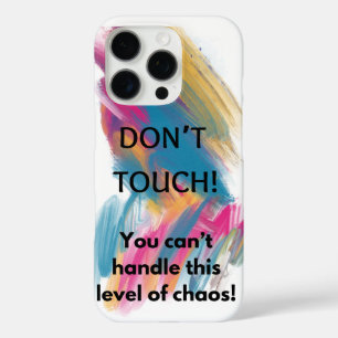 Don't Touch iPhone 16 Pro Case