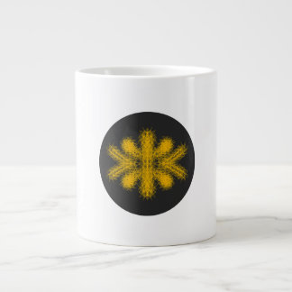 Don't Touch Me | Silent ASMR Art Large Coffee Mug