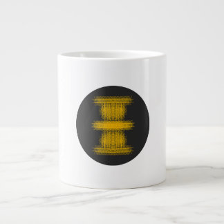 Don't Touch Me | Silent ASMR Art Large Coffee Mug