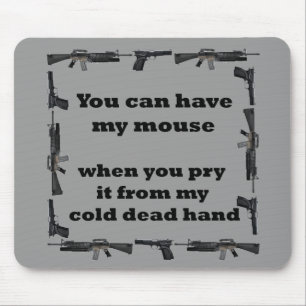 Don't touch mouse mat