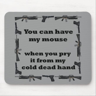 Don't touch mouse mat