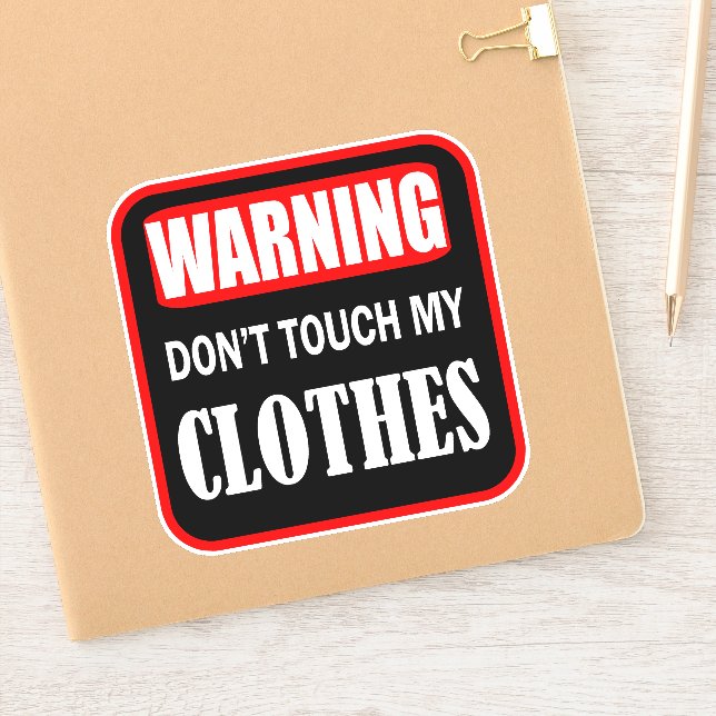 don't touch my clothes (Notebook)