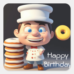 Dont Touch My Donuts, Birthday Stickers