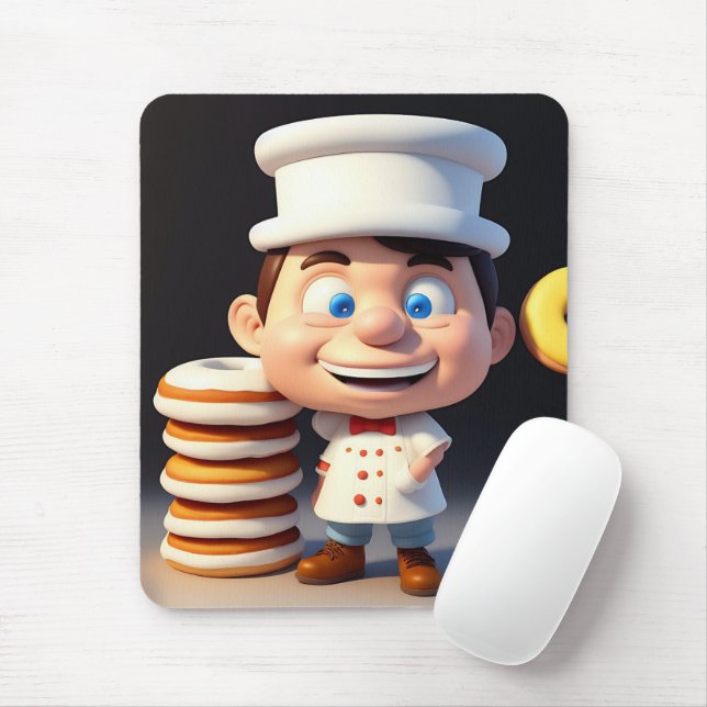 Dont Touch My Doughnuts, Mousepad (With Mouse)