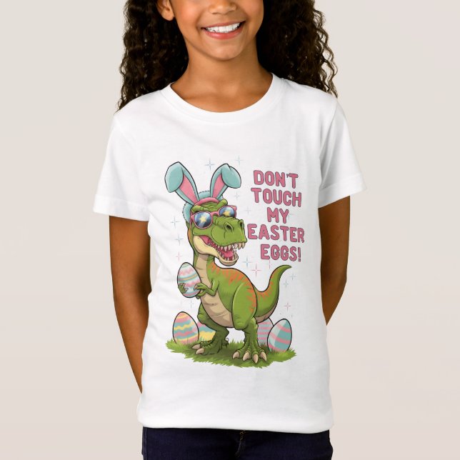 Don't touch my easter eggs T-Shirt (Front)