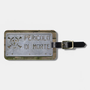 Don't Touch My Lutag Luggage Tag