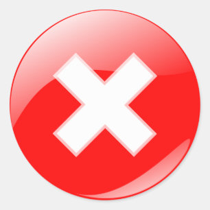 Don't Touch Round Sticker