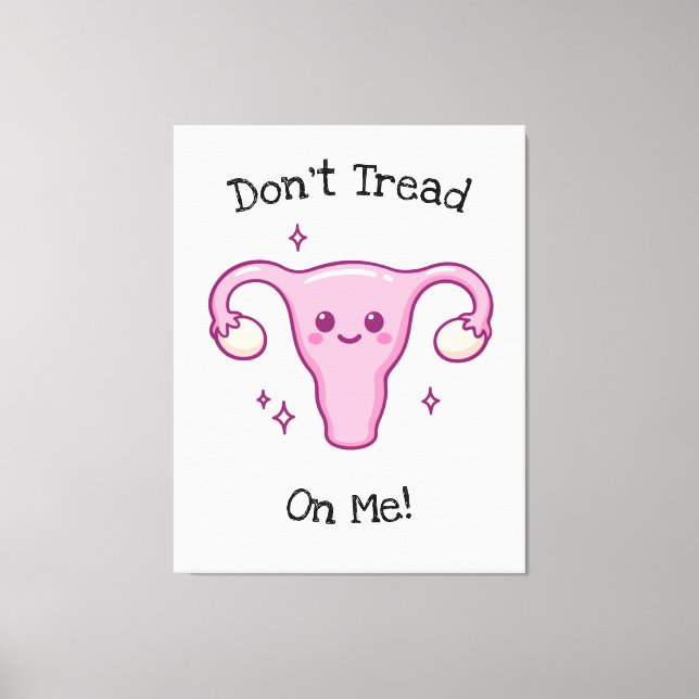 Don't Tread Canvas Print (Front)