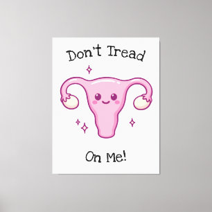 Don't Tread Canvas Print