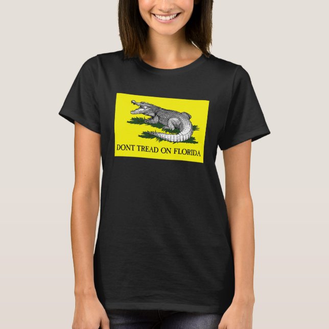 Dont Tread On Florida Stop Vaccination Mandates T-Shirt (Front)