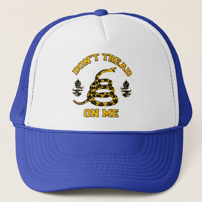 Don't Tread On Me 2 Trucker Hat (Front)