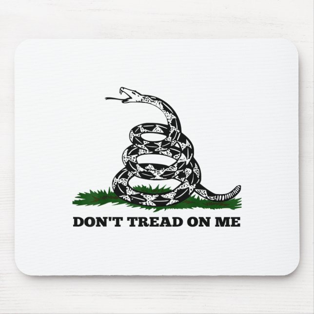 Don't Tread On Me 2nd Amendment Patriotic New Nove Mouse Mat (Front)