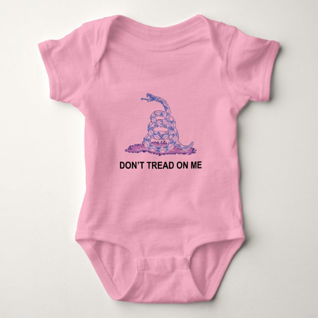 Don't Tread On Me Baby Bodysuit (Front)