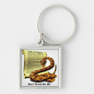 Don't Tread On Me Bill of Rights Key Ring