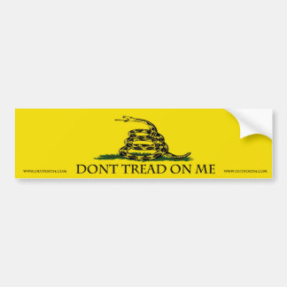 Don't Tread On Me Bumper Sticker