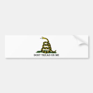 Dont Tread On Me Bumper Sticker