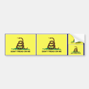 Don't Tread On Me! Bumper Sticker