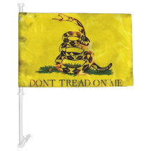 Don't Tread on Me Car Flag