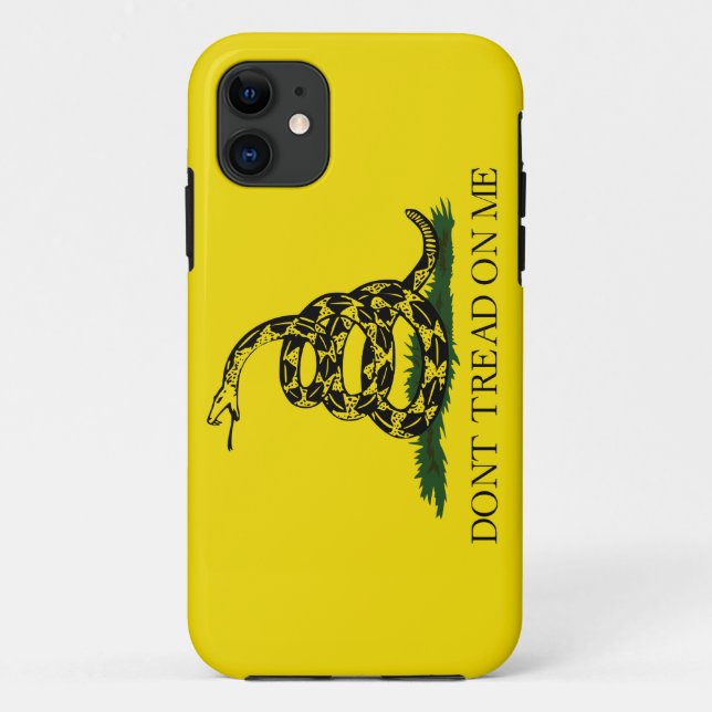 Don't Tread On Me Case-Mate iPhone Case (Back)