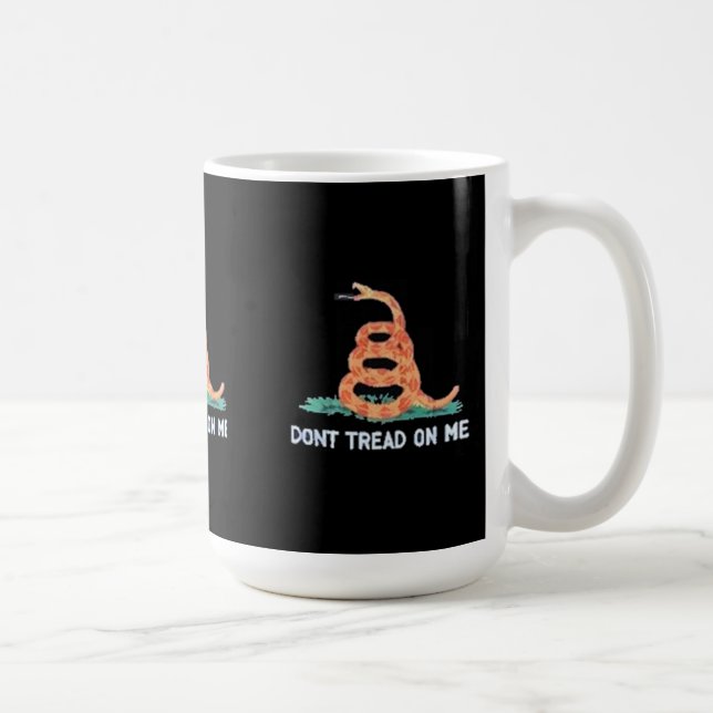 Don't Tread on Me Coffee Mug (Right)