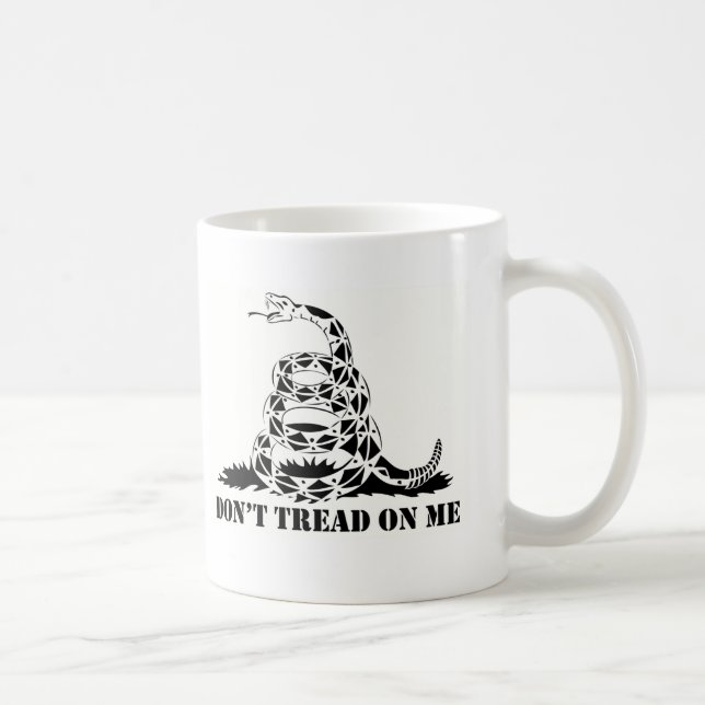 Dont tread on me coffee mug (Right)