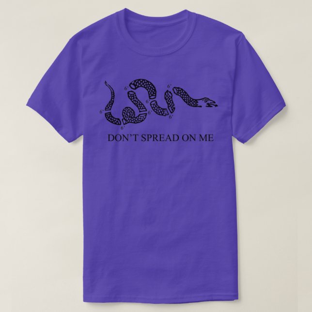 Dont Tread On Me Covid19  T-Shirt (Design Front)