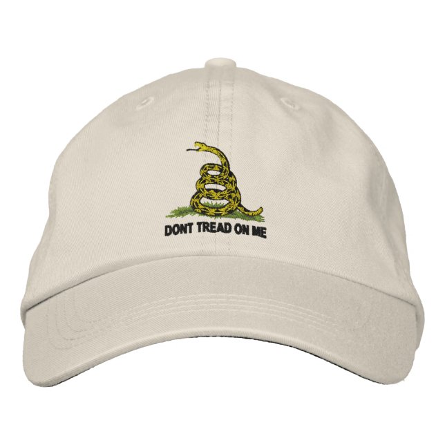 Dont Tread On Me Embroidered Hat (Front)