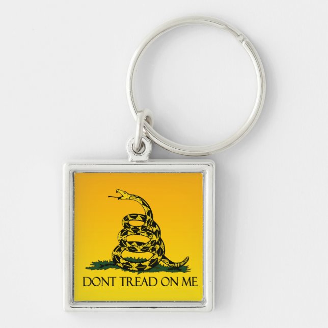 Don't Tread on Me Ensign Key Ring (Front)